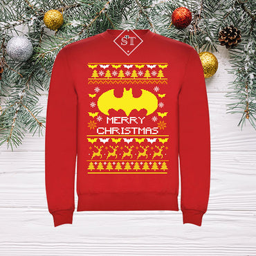 Sweatshirt Batman Natal - Criança