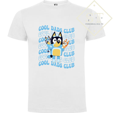 T-shirt Cool Dads Club Bluey