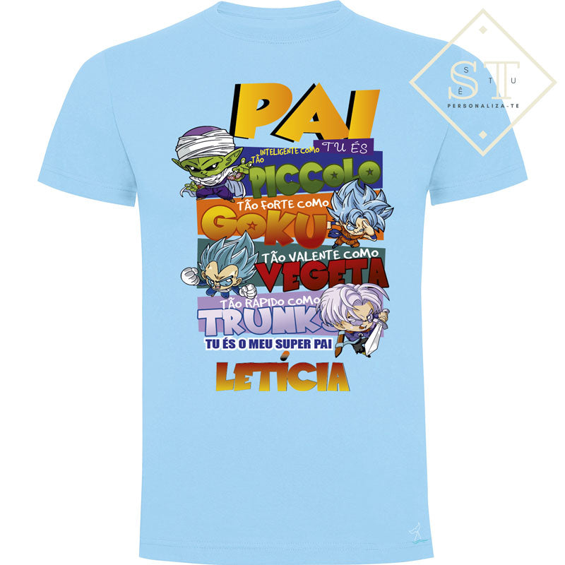 T-shirt Pais Tu és... Dragon Ball