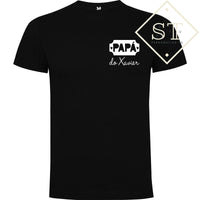 Conjunto T-shirts Papá & Filho/a Nome