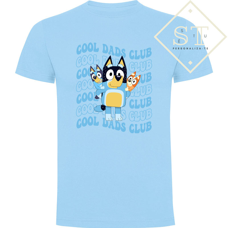 T-shirt Cool Dads Club Bluey