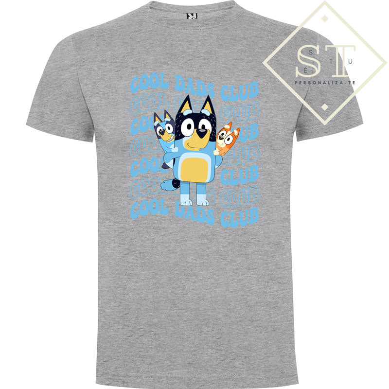 T-shirt Cool Dads Club Bluey