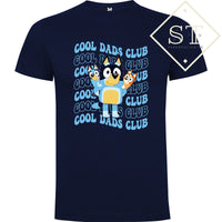 T-shirt Cool Dads Club Bluey