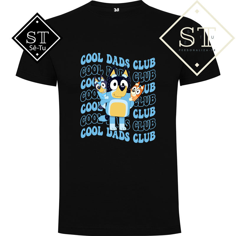 T-shirt Cool Dads Club Bluey