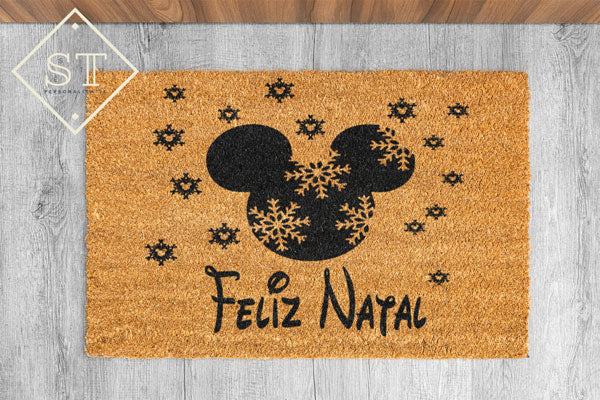 Tapete Feliz Natal Mickey