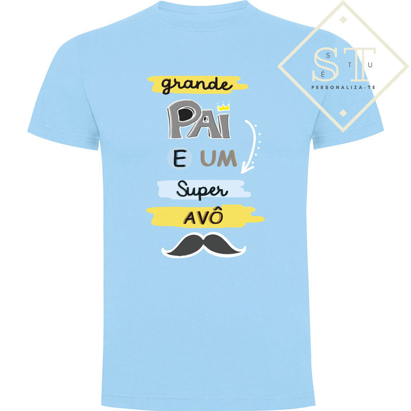 T-shirt Grande Pai e um Super avô