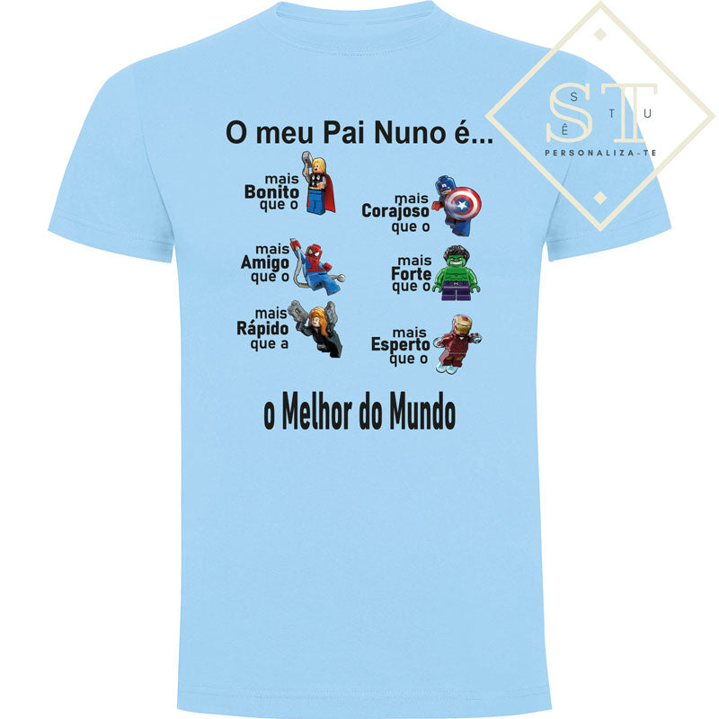 T-shirt O meu pai é...