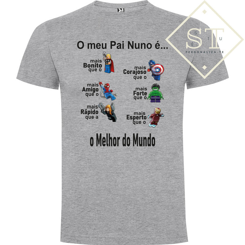 T-shirt O meu pai é...