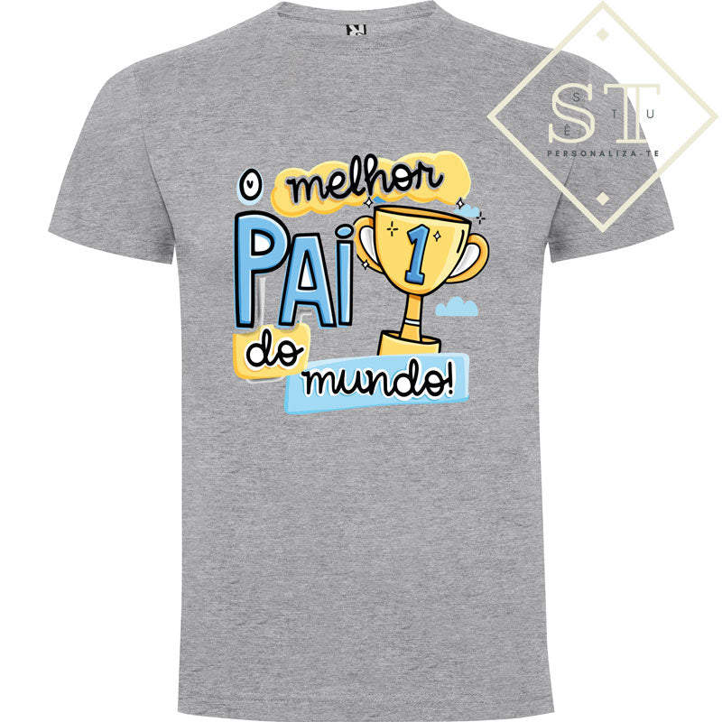 T-shirt O melhor pai do mundo