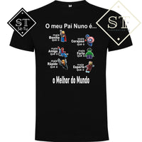 T-shirt O meu pai é...