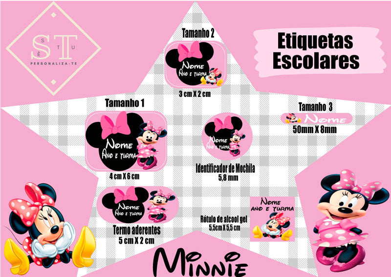 Etiquetas Minnie