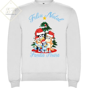 Sweatshirt Família Bluey