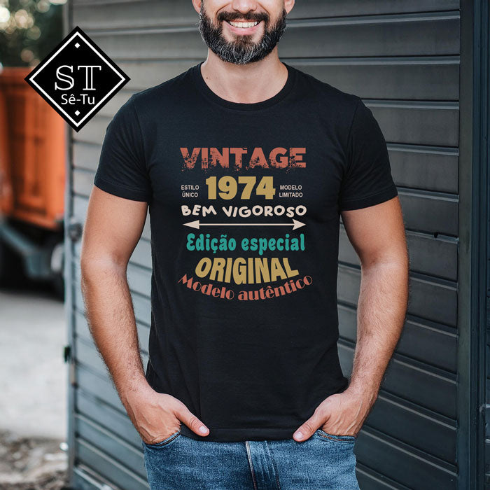 T-shirt Pai Vintage