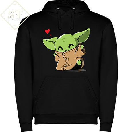 Hoddie Baby Yoda_U2518 - Sê-Tu