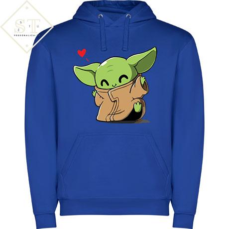 Hoddie Baby Yoda_U2518 - Sê-Tu