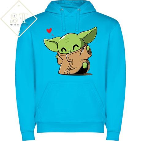 Hoddie Baby Yoda_U2518 - Sê-Tu