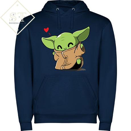 Hoddie Baby Yoda_U2518 - Sê-Tu