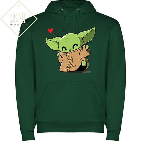 Hoddie Baby Yoda_U2518 - Sê-Tu